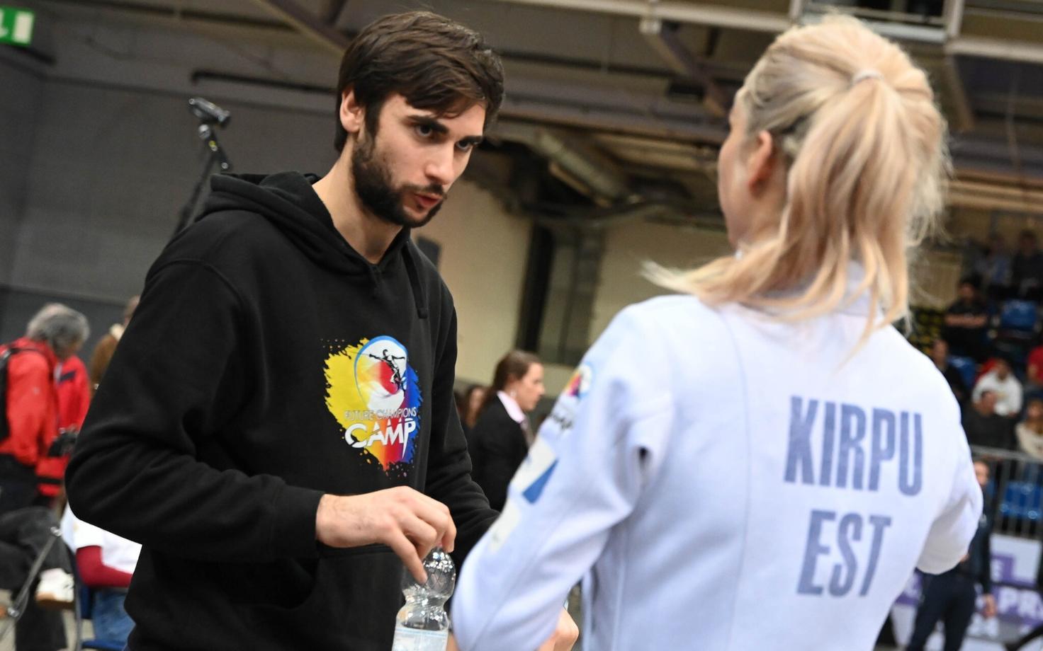 Enrico Garozzo ja Erika Kirpu