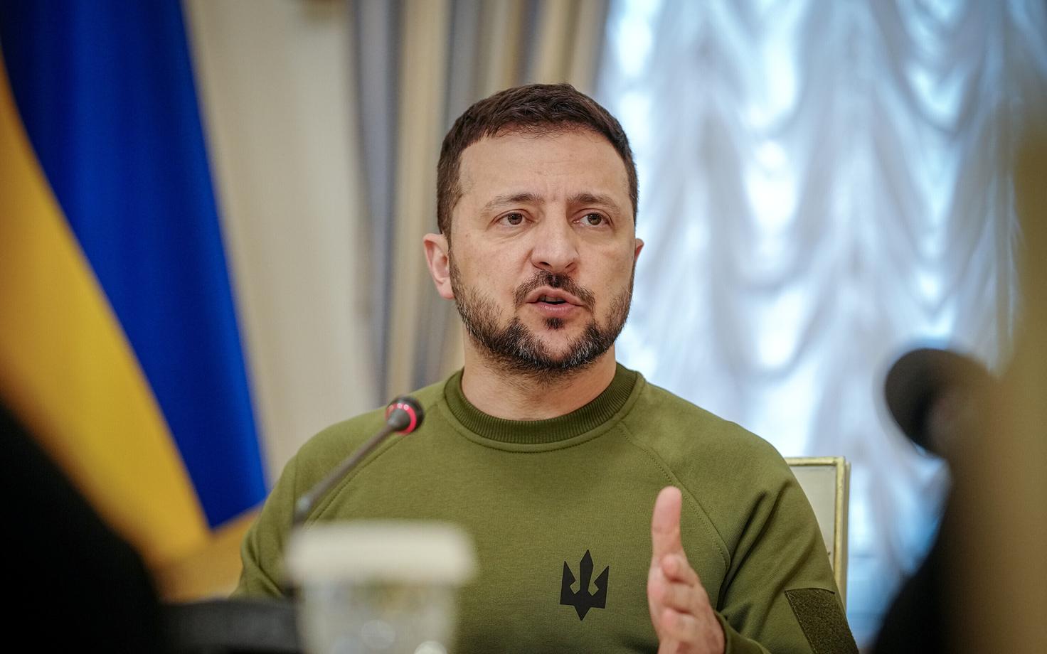 Ukraina president Volodõmõr Zelenski.