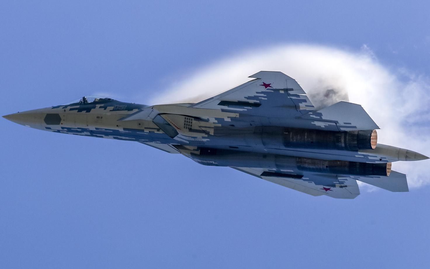 Российский истребитель Су-57. Фото иллюстративное.