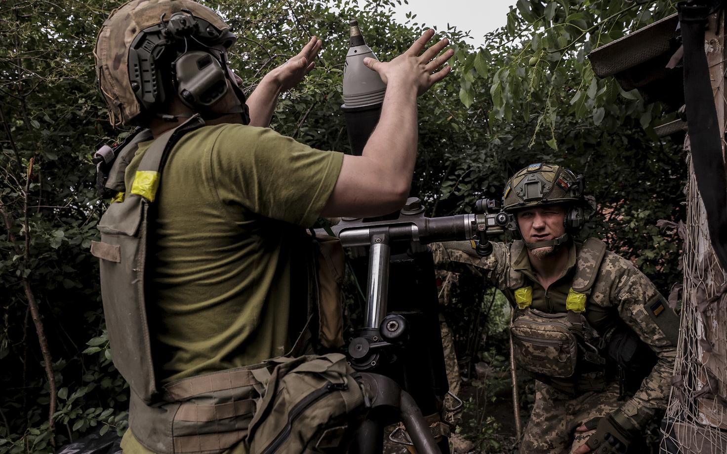 Tšassiv Jari suunal tegutsevad Ukraina sõjaväelased