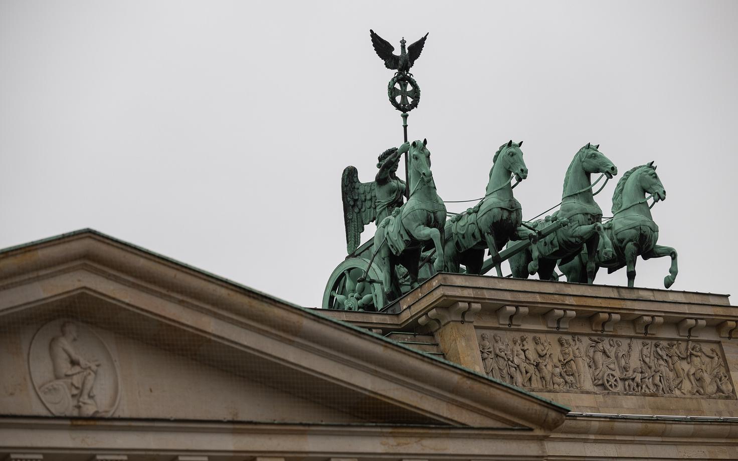 Berliinis asuv Brandenburgi värav