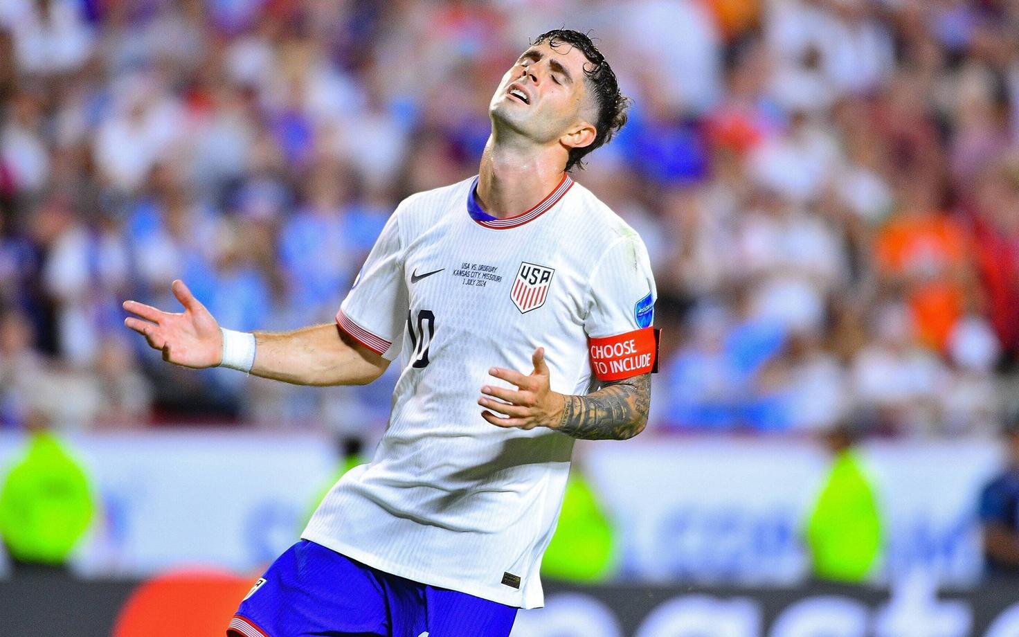 USA jalgpallikoondise tähtmängija Christian Pulisic