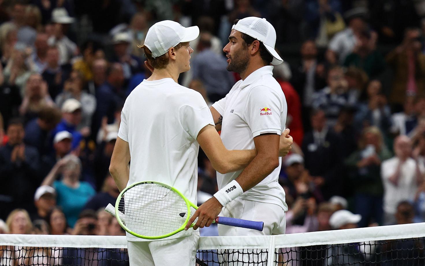 Jannik Sinner ja Matteo Berrettini