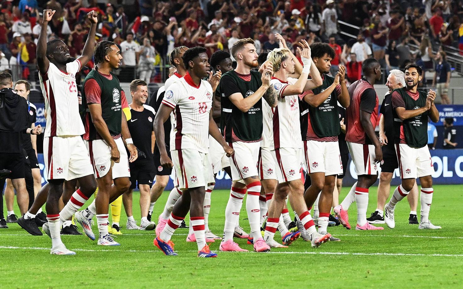 Kanada jalgpallikoondis jõudis enda debüüdil Copa America poolfinaali