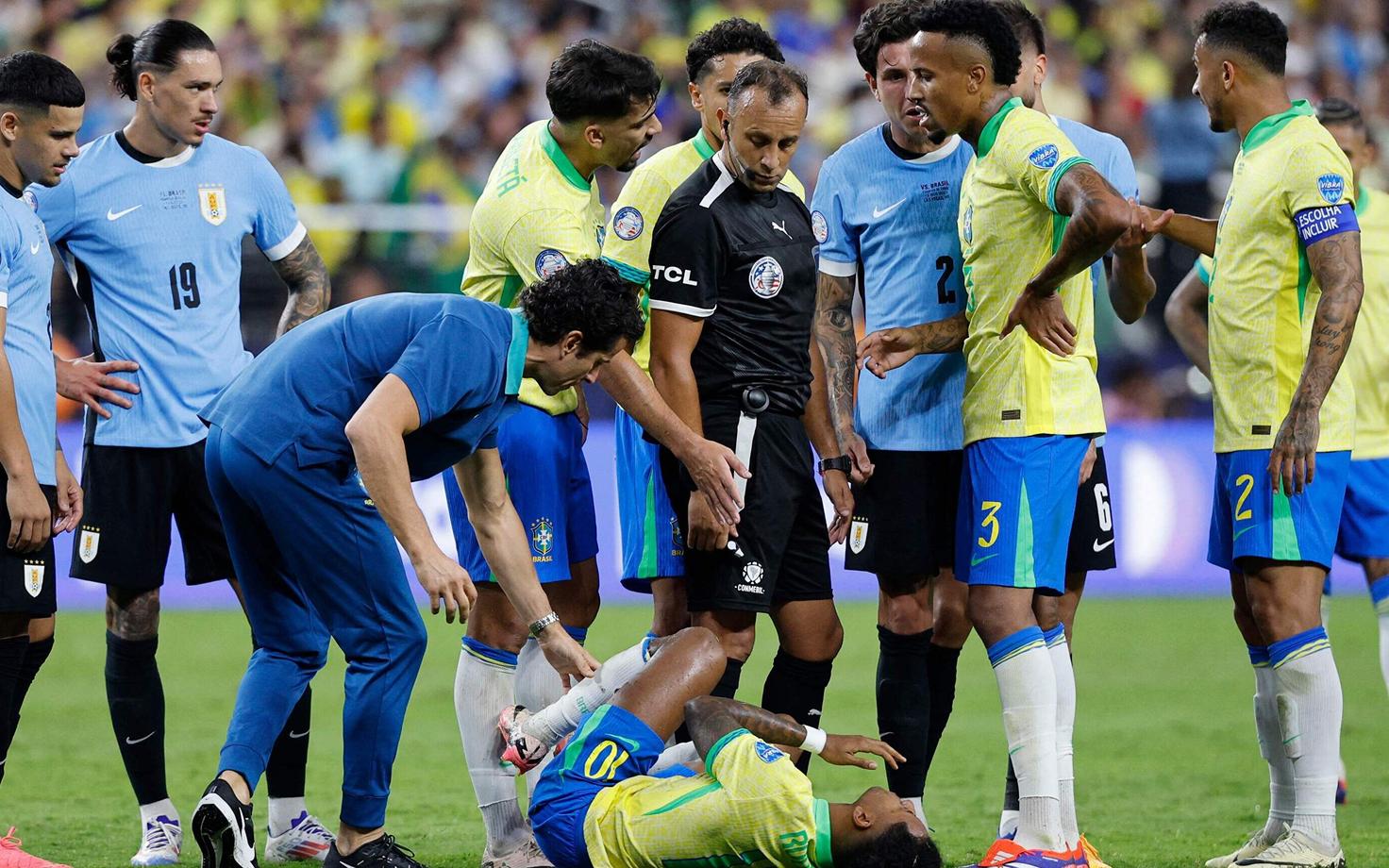 Uruguay - Brasiilia veerandfinaal Copa Americal