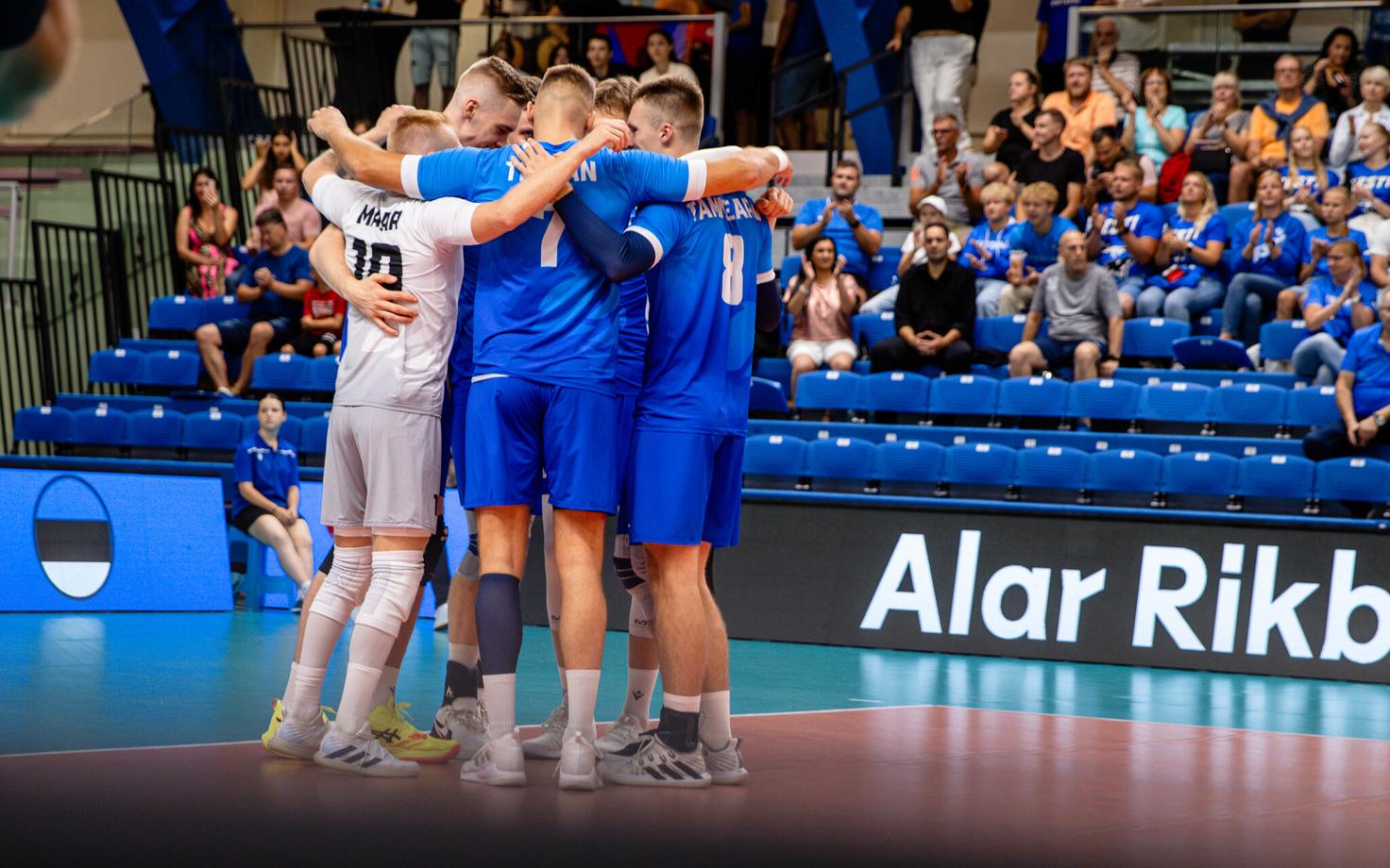 Võrkpalli EM-valiksari: Eesti - Iisrael.