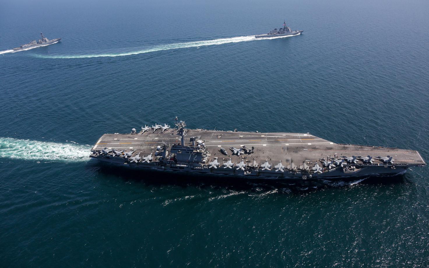 USA lennukikandja USS Abraham Lincoln