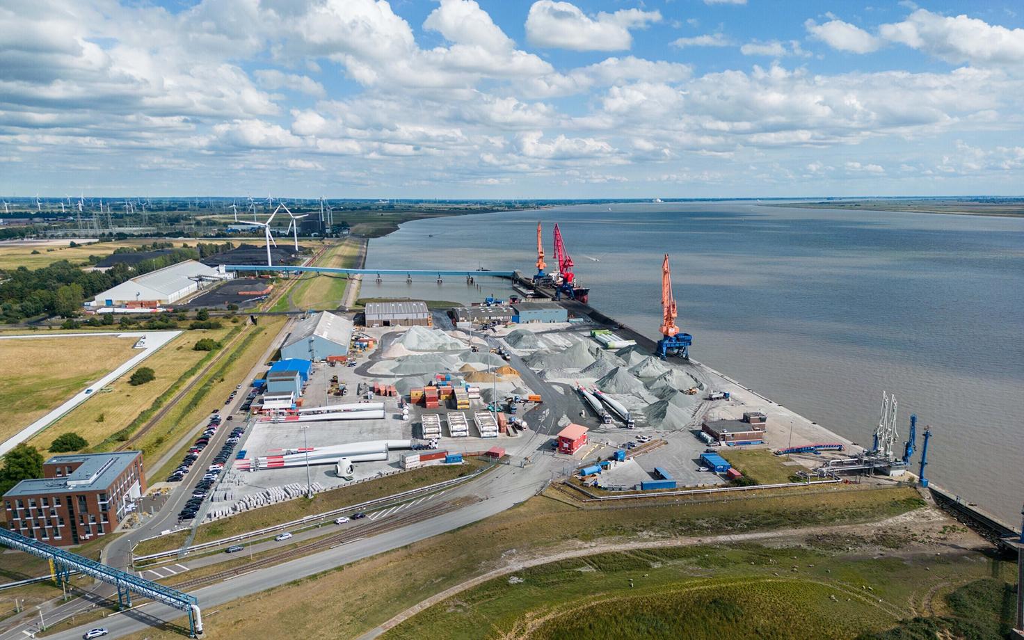 Brunsbütteli gaasiterminal aastal 2022.