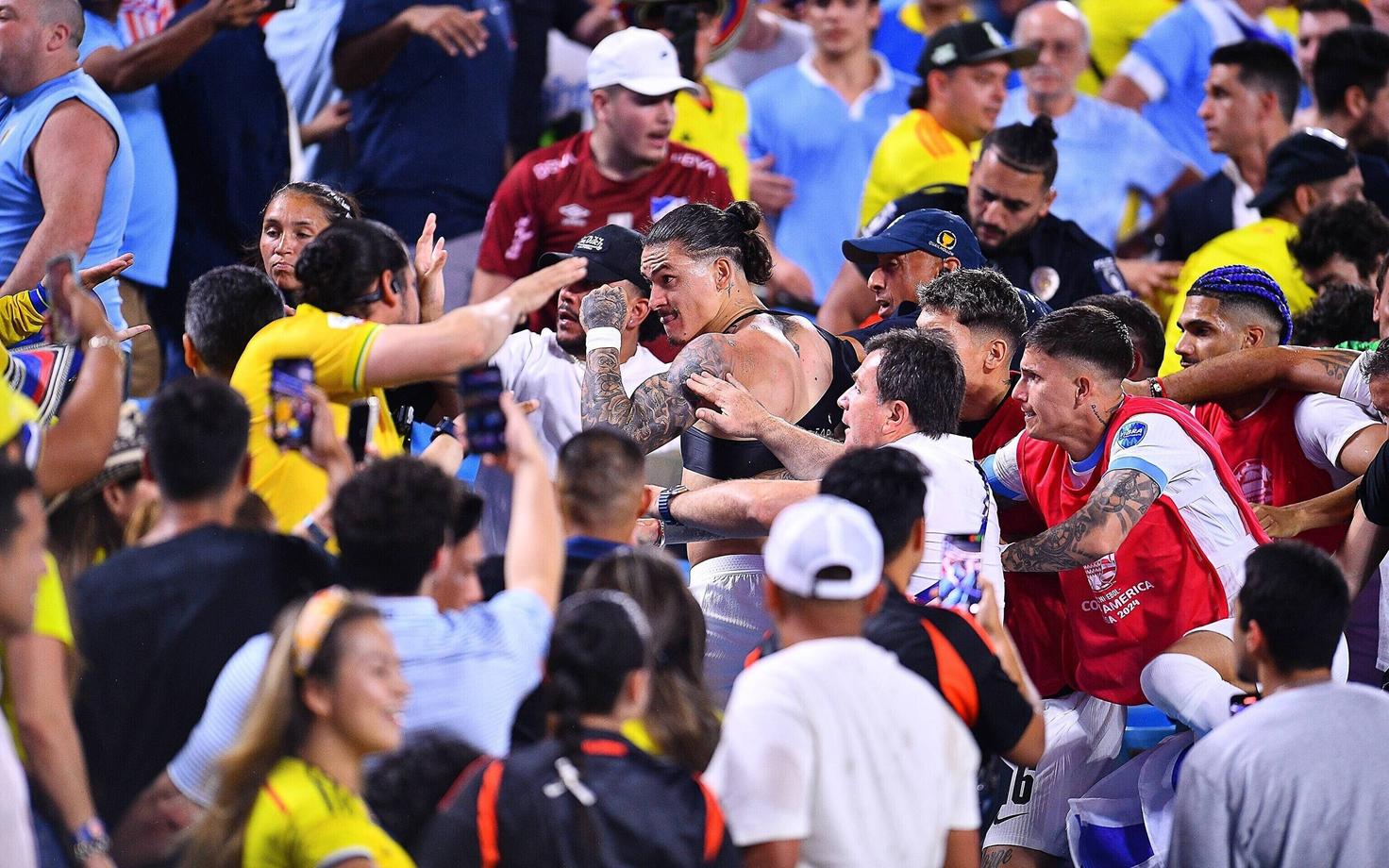 Darwin Nunez Copa Americal omakohut korraldamas