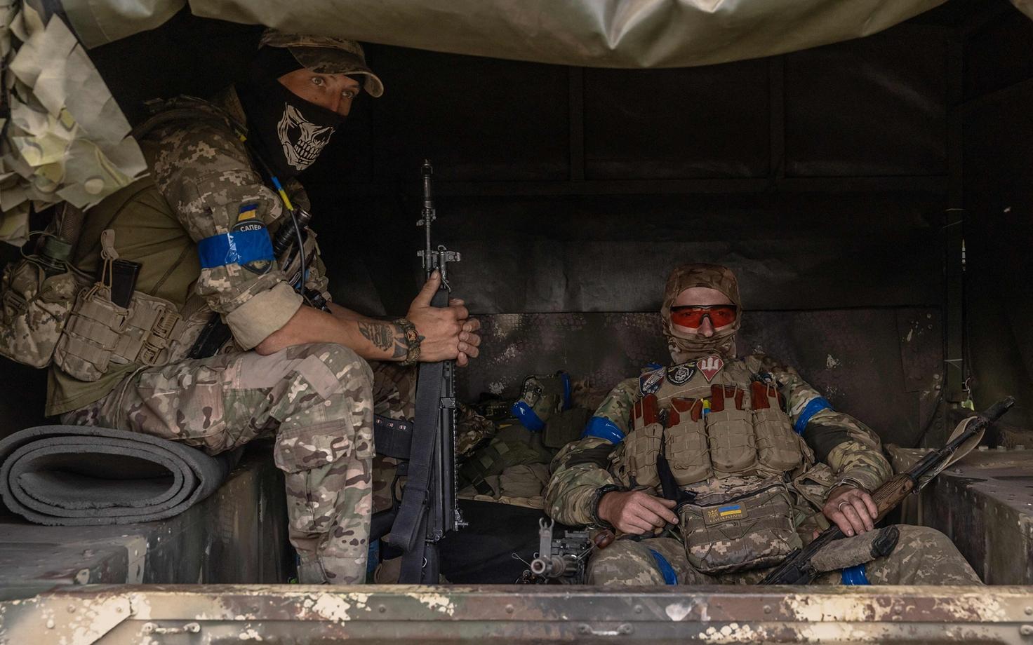 Kurski oblasti lähistel olevad Ukraina sõjaväelased