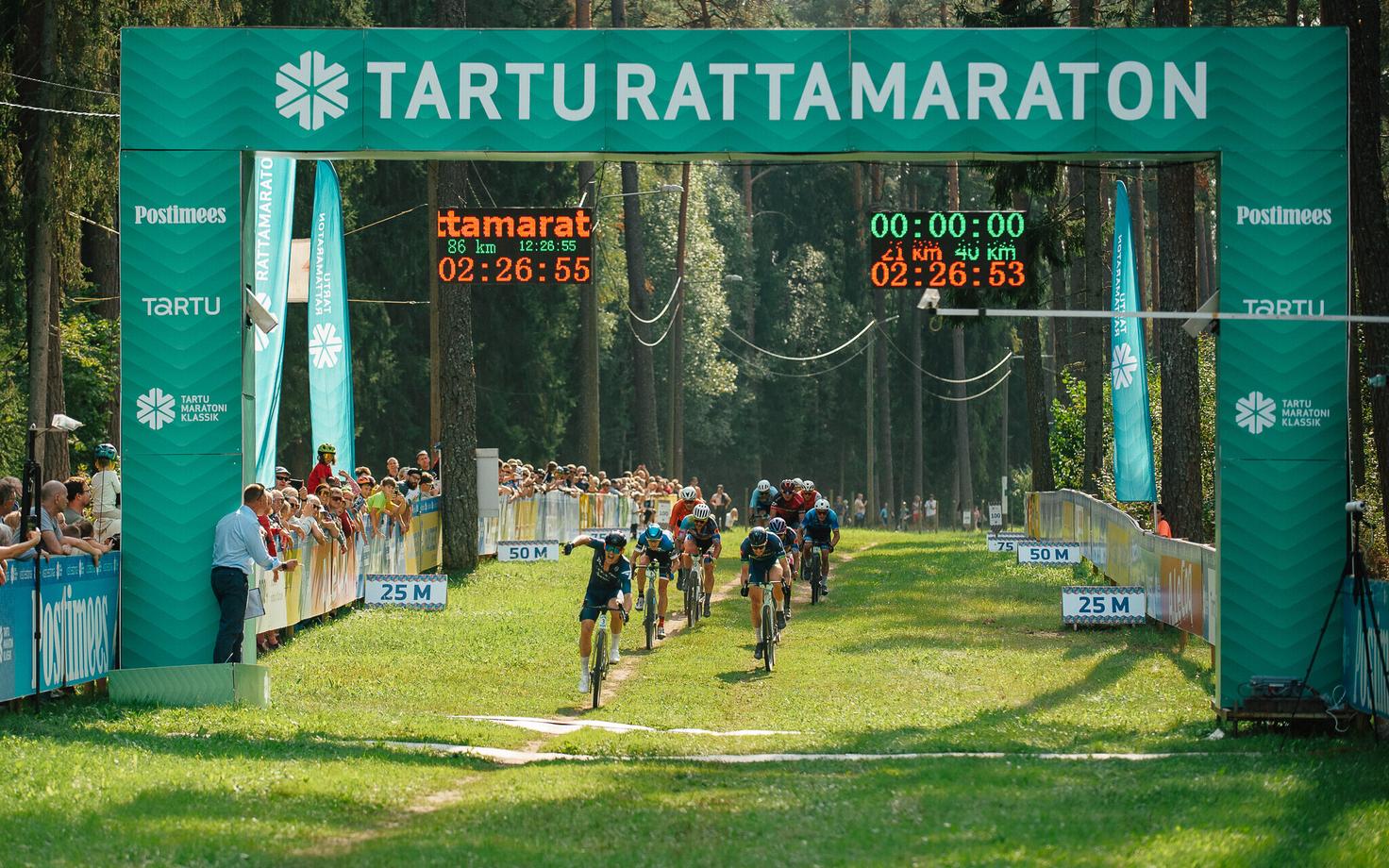 Gert Kivistik võitis 27. Tartu rattamaratoni