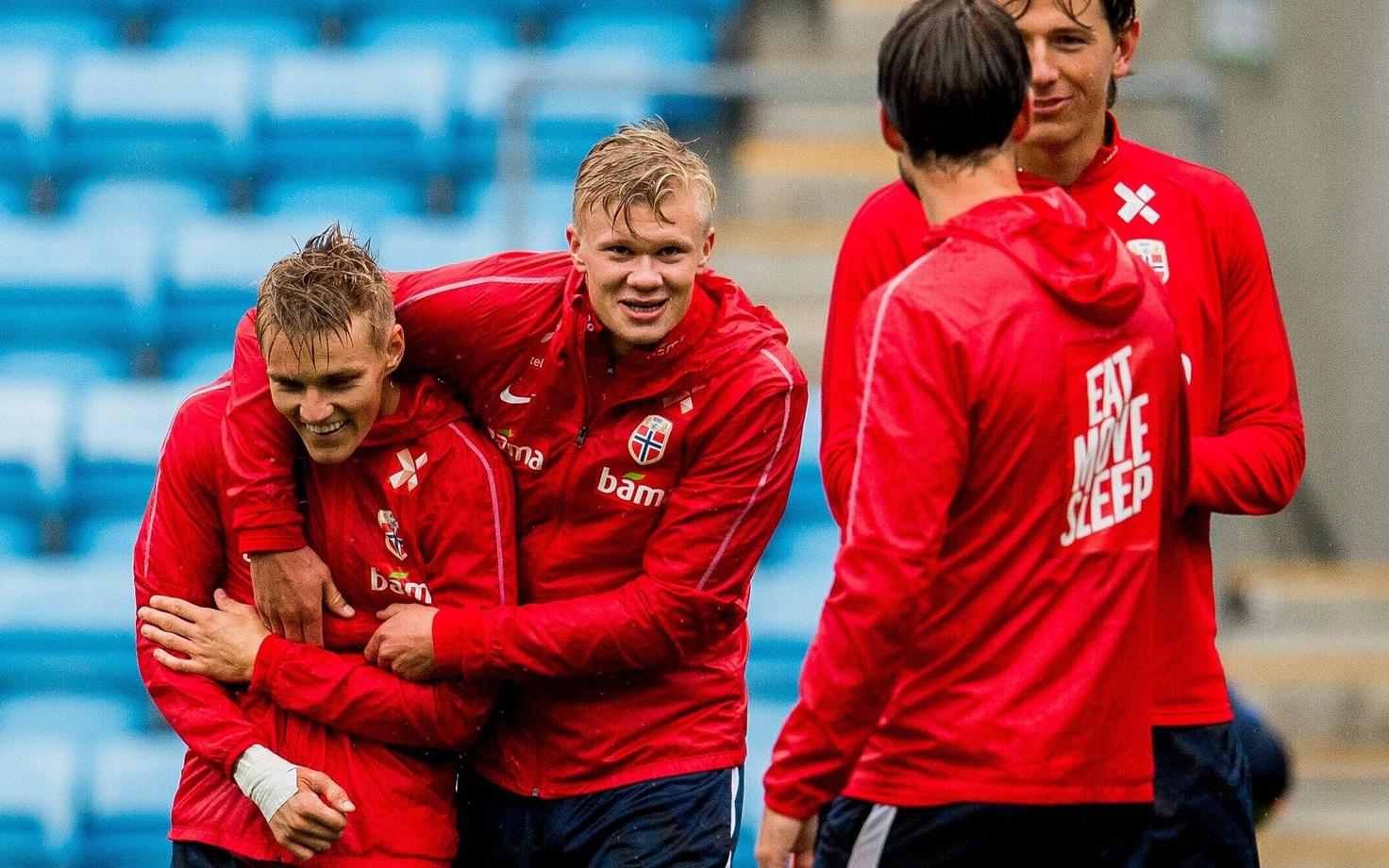 Martin Ödegaard ja Erling Haaland 2019. aastal