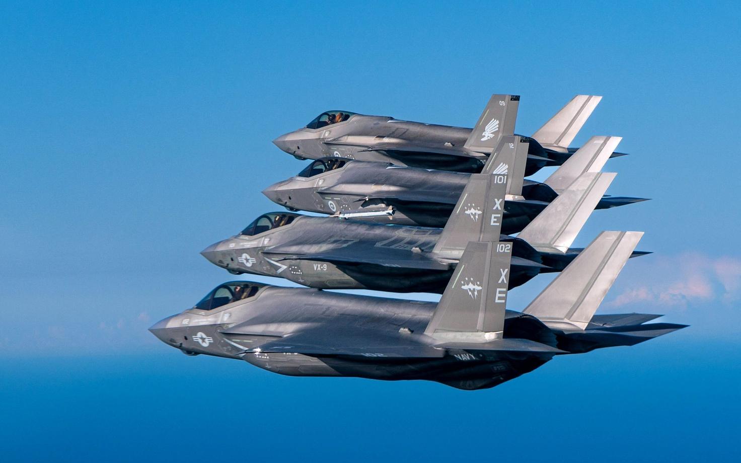 F-35 hävitajad (pilt on illustratiivne)