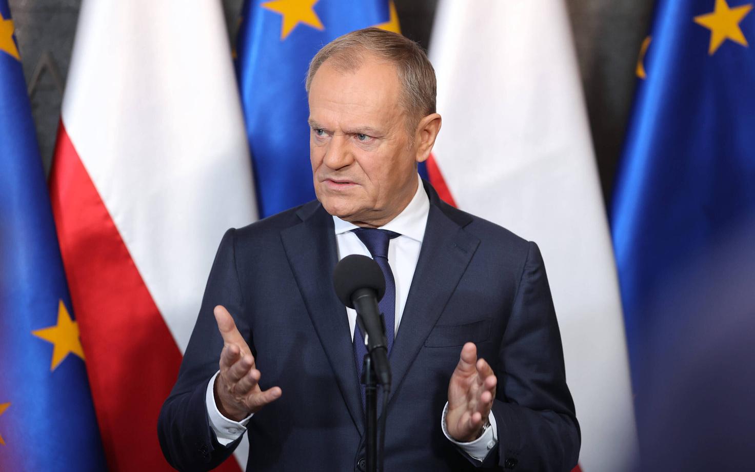Poola peaminister Donald Tusk.
