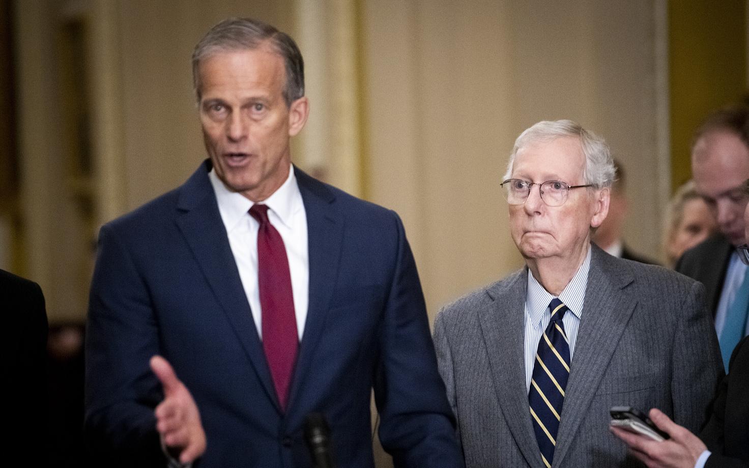 John Thun ja Mitch McConnell