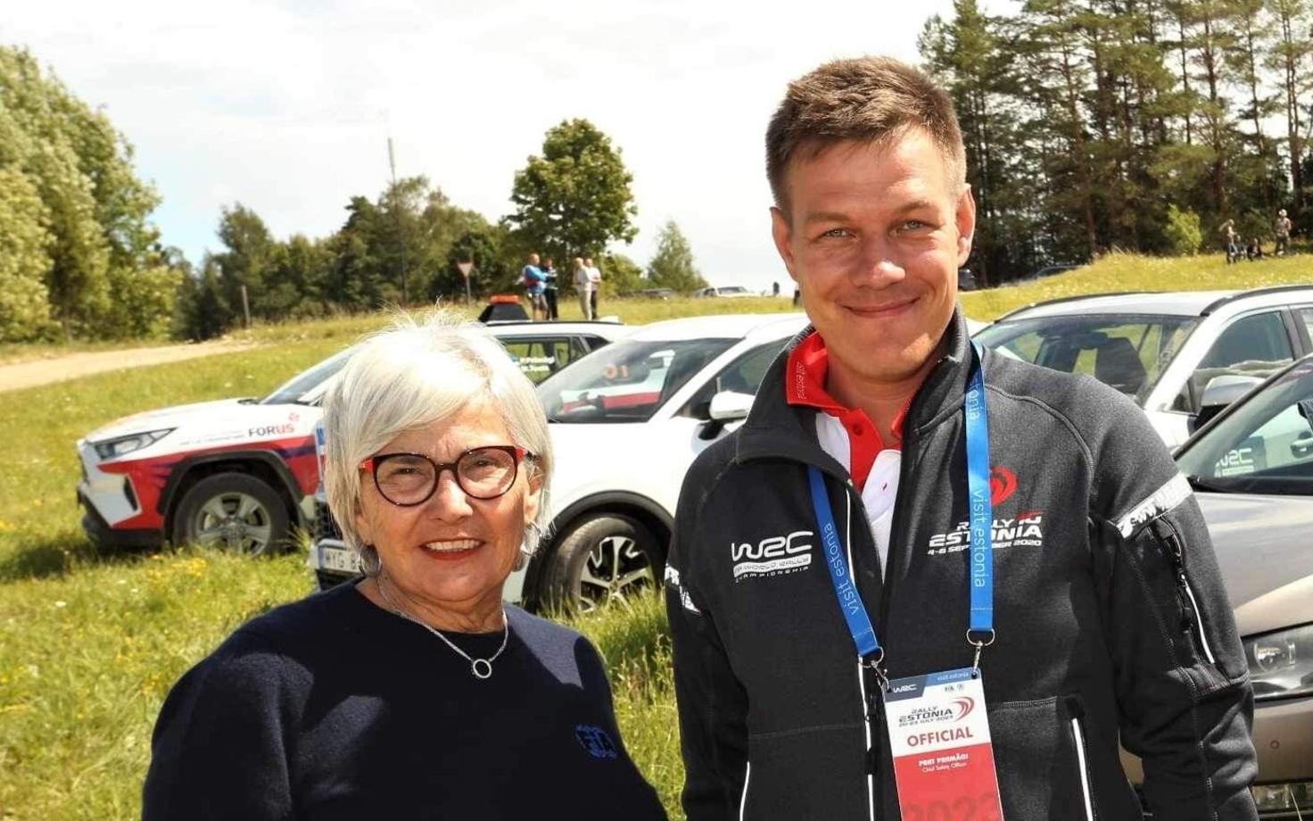 Michele Mouton ja Priit Priimägi