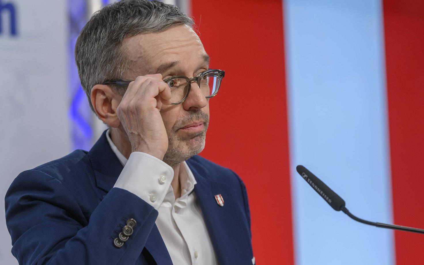 Austria parempopulistide liider Herbert Kickl