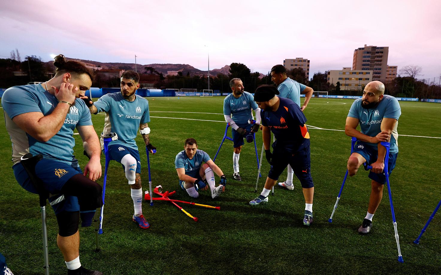Marseille Olympique'i amputeeritud jäsemetega jalgpallurite võistkond