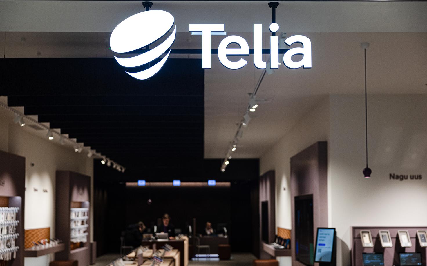 Пункт обслуживания Telia Eesti в Таллинне в ТЦ Viru.