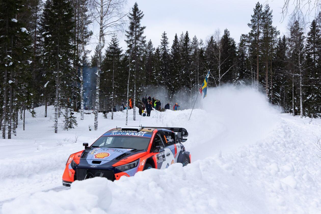 Ott Tänak - Martin Järveoja Rootsi MM-rallil