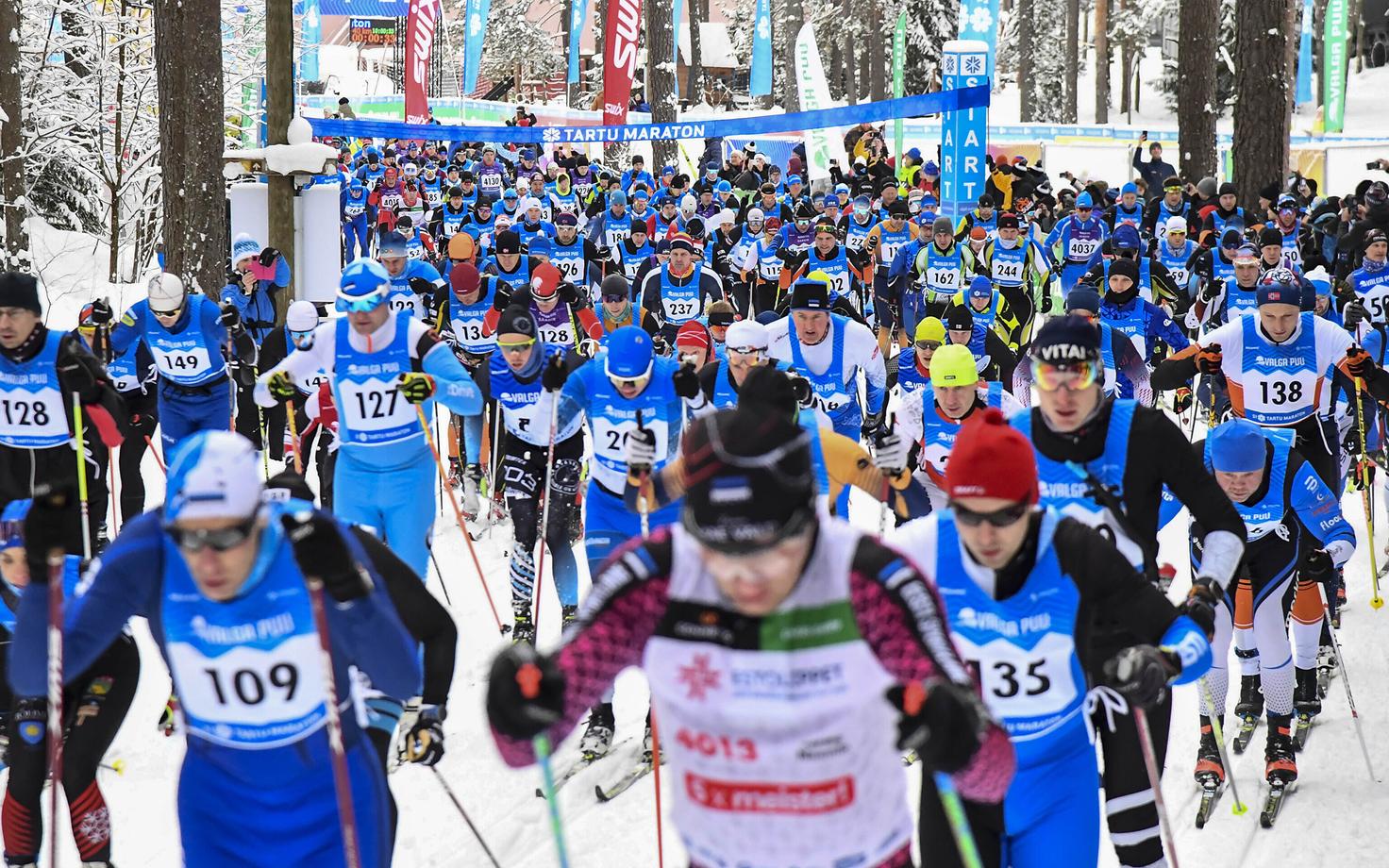 41. Tartu maraton Alutagusel.