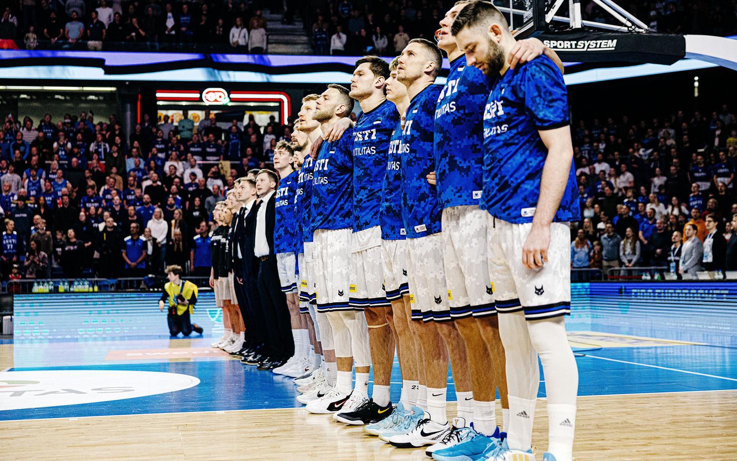 Korvpalli EM-valikmäng: Eesti – Põhja-Makedoonia Unibet Arenal