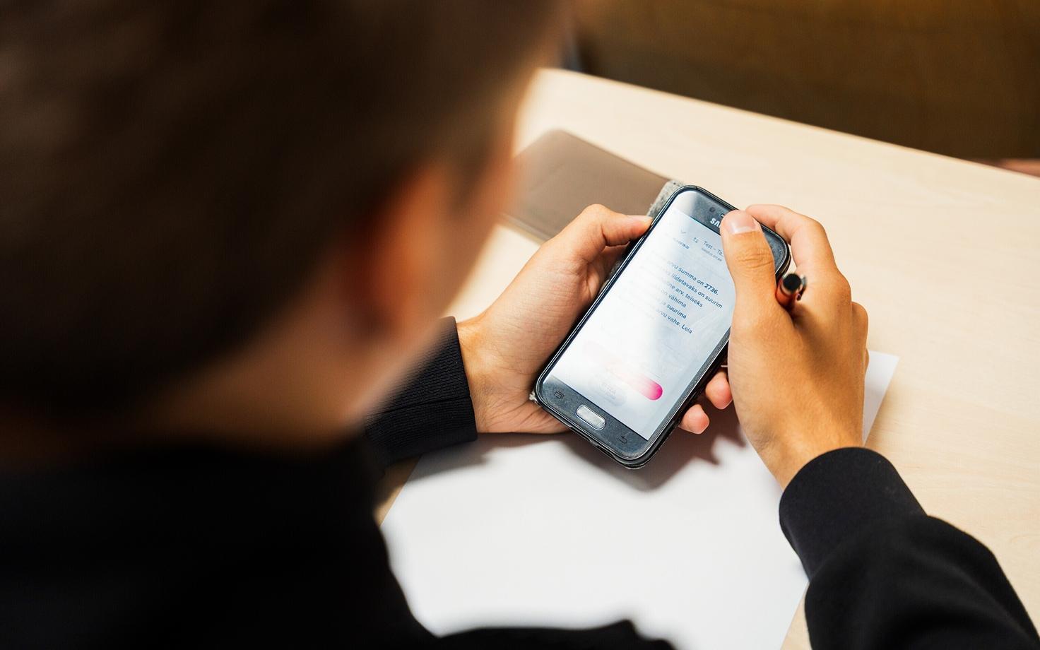 E-rehkendus 2025 ühistegemine Pärnu Koidula Gümnaasiumis.