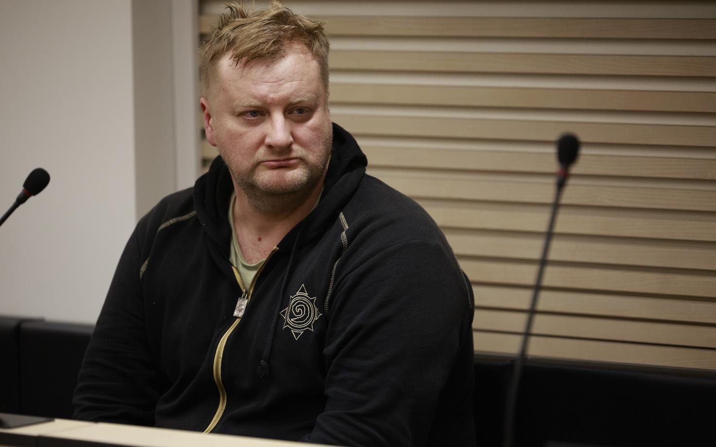 Олег Беседин в Харьюском уездном суде.
