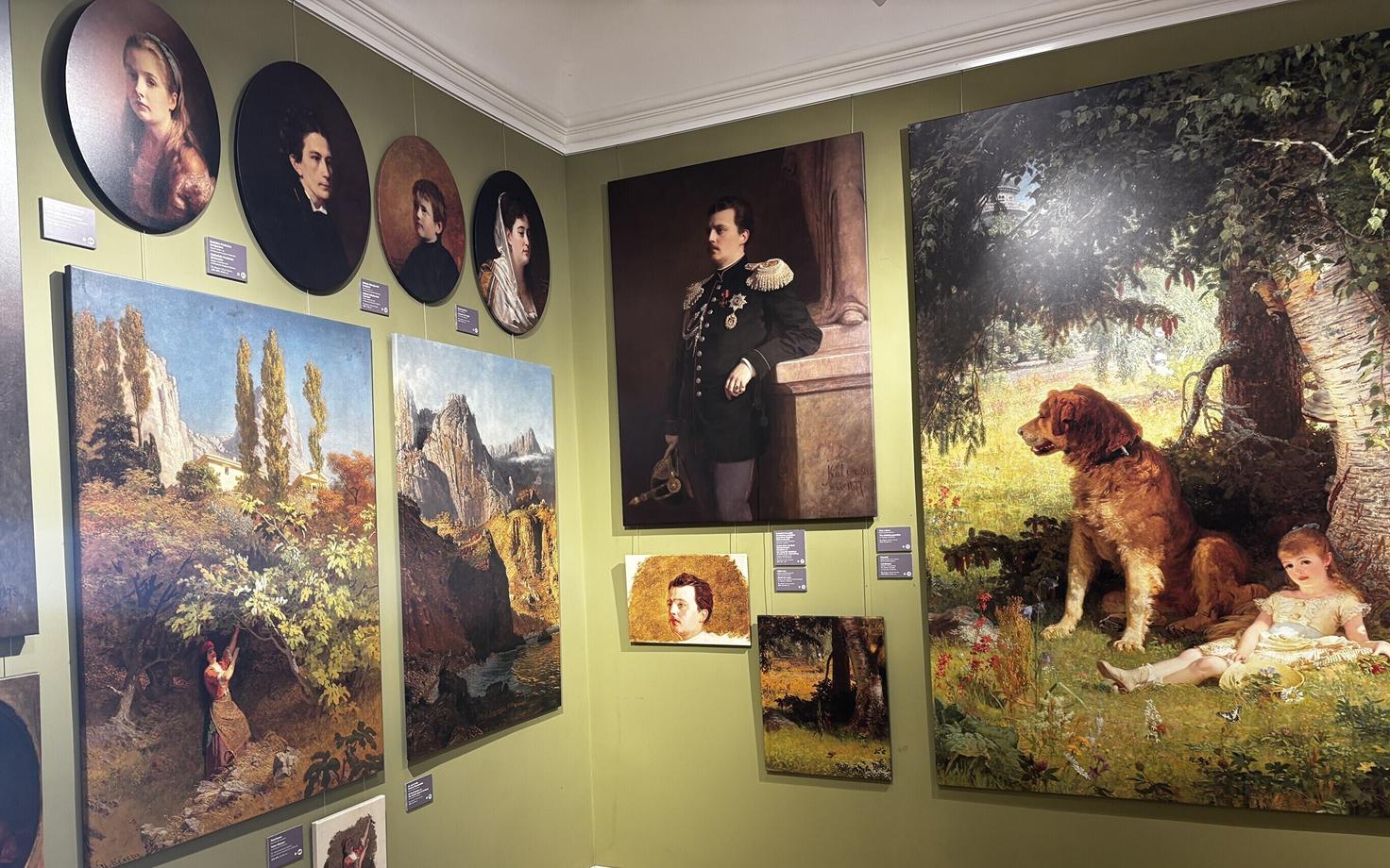 Exhibition of Johann Köler repros at the Viljandi Museum, March 2026.