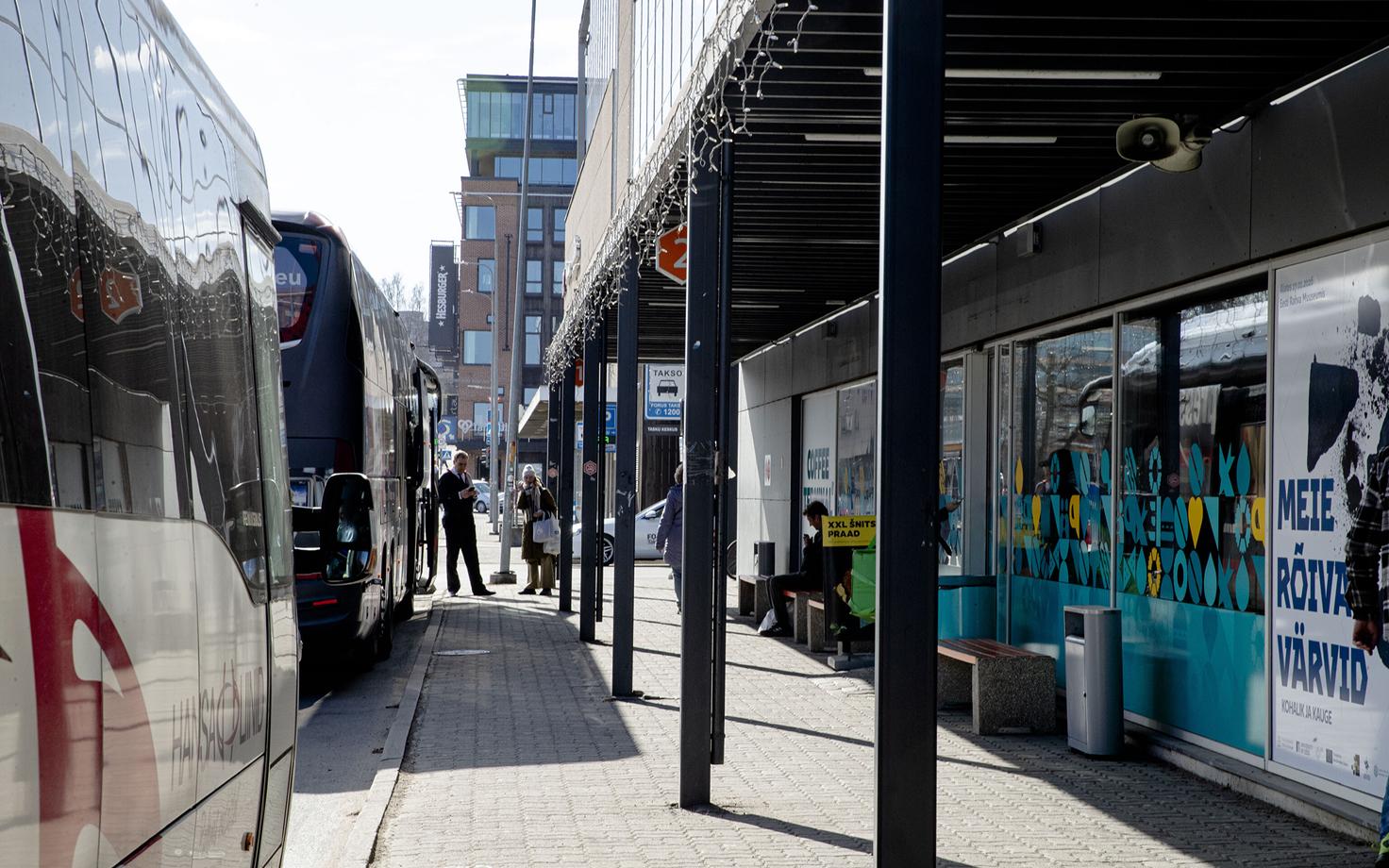 Tartu Bus Station.