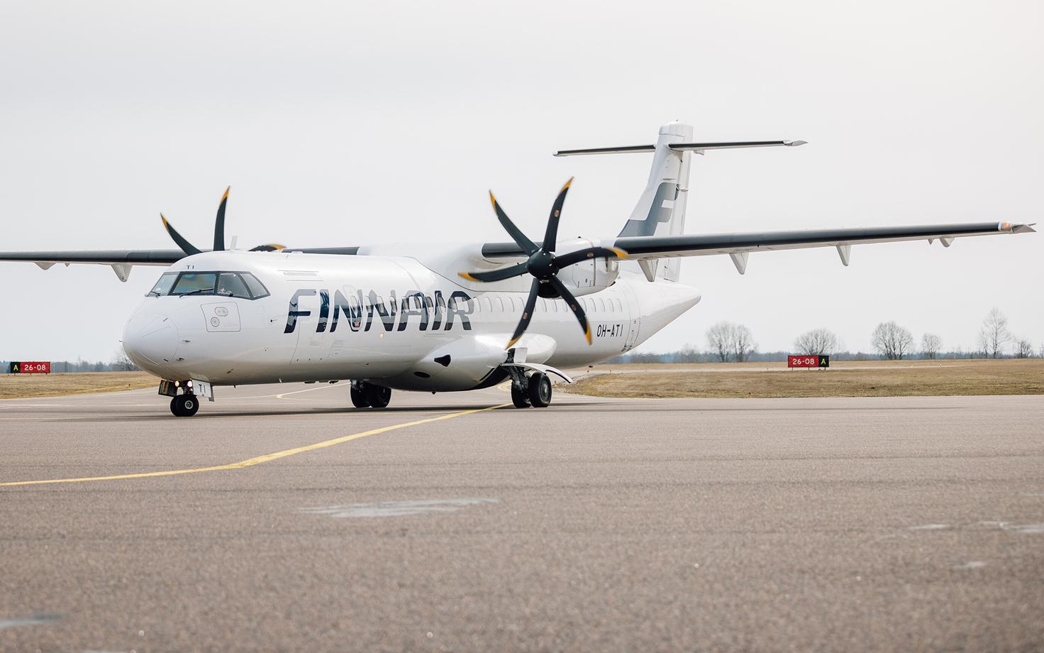 Самолет Finnair.