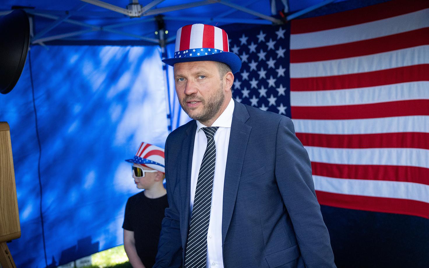 Välisminister Margus Tsahkna USA 250. aastapäevale pühendatud suursaadiku vastuvõtul