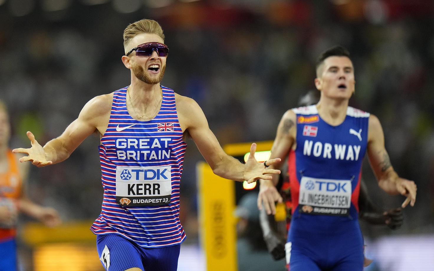 Josh Kerr ja Jakob Ingebrigtsen