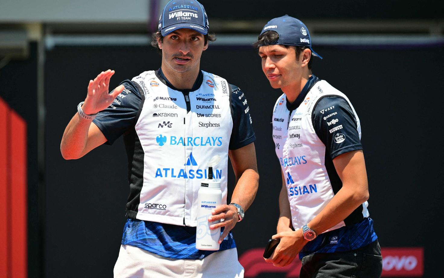 Carlos Sainz ja Alex Albon