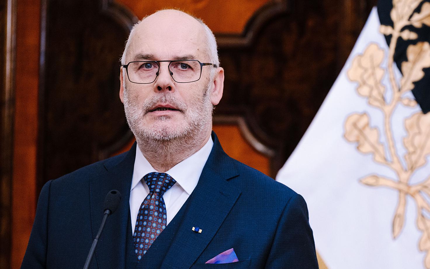 President Alar Karis.
