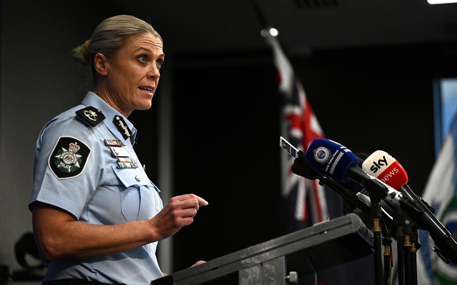 Austraalia föderaalpolitsei komissar Krissy Barrett