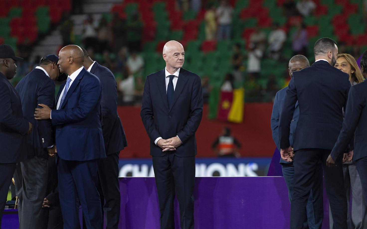 FIFA president Gianni Infantino