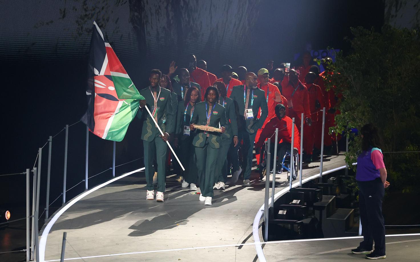 Keenia sportlased Rahvaste Ühenduse Mängudel