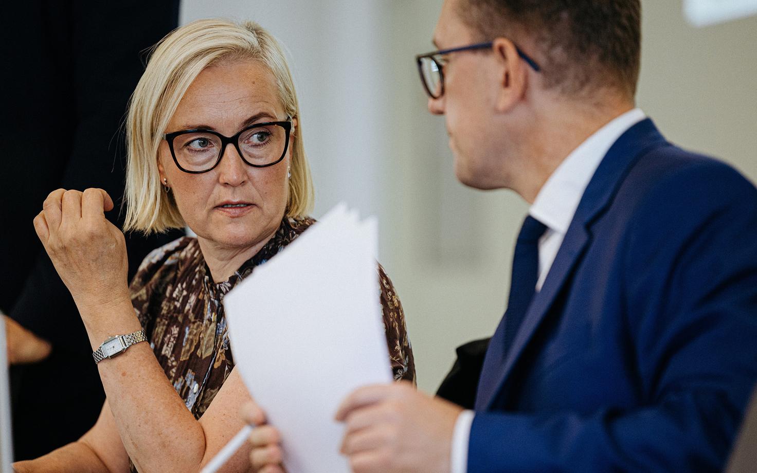 Valitsuse istung Stenbocki majas riigieelarve teemal
