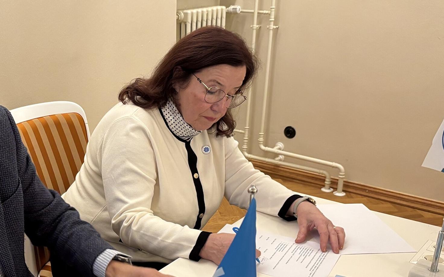 Вице-мэр Вильянди Сильвия Таккель.