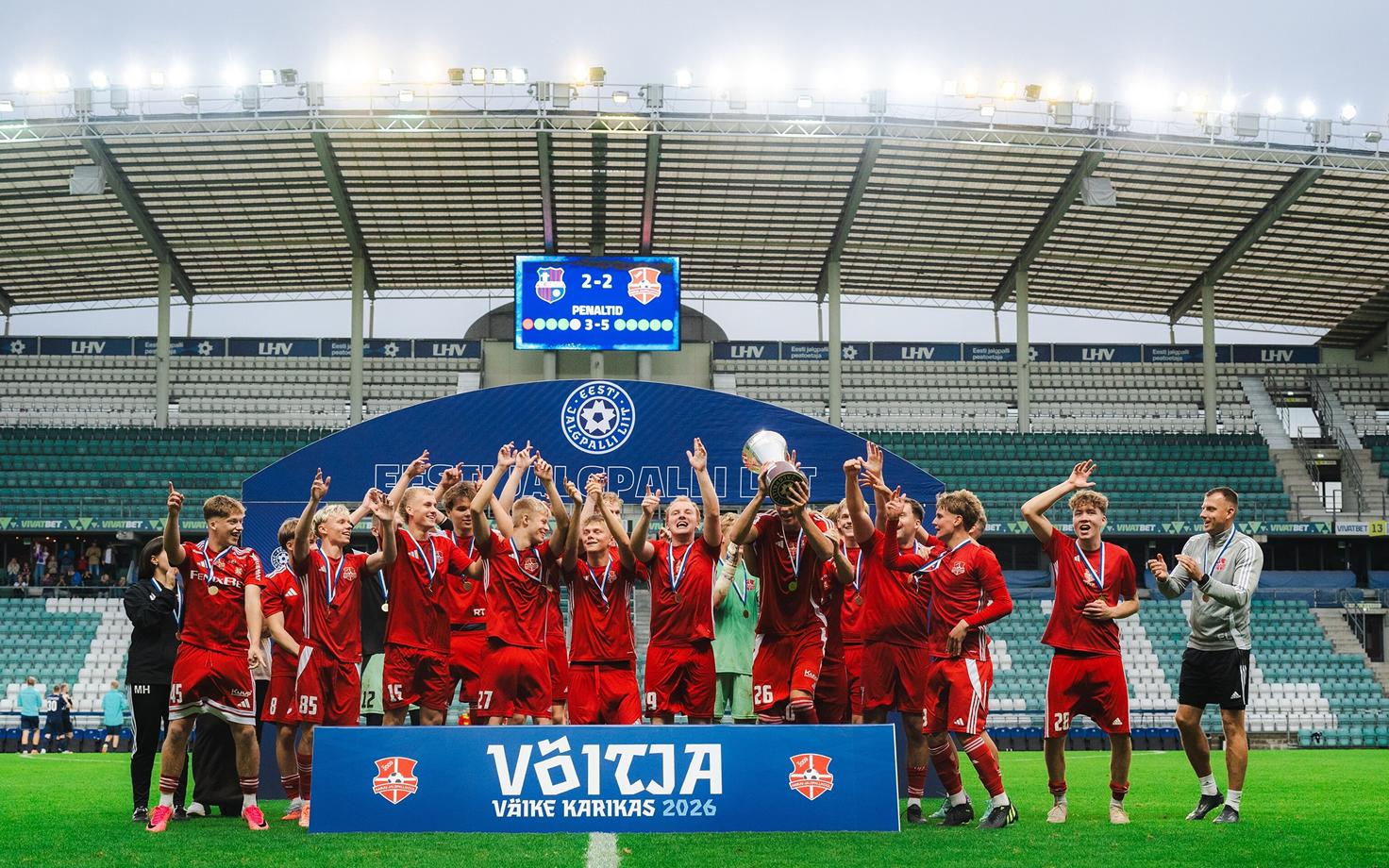 Väikese karika võitis tänavu Harju JK Laagri U21
