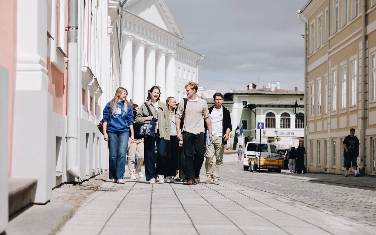 Üliõpilased. Foto on illustratiivne.