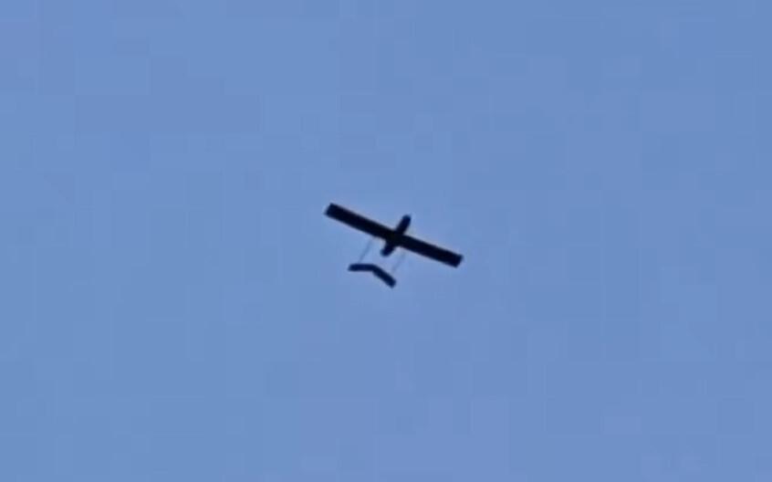 Иллюстративная фотография. Украинский дрон.