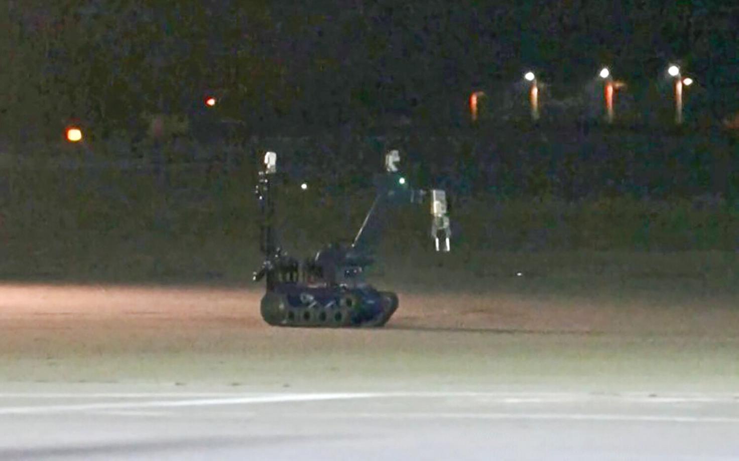 Politsei pommirobot Leipzigi lennujaamas