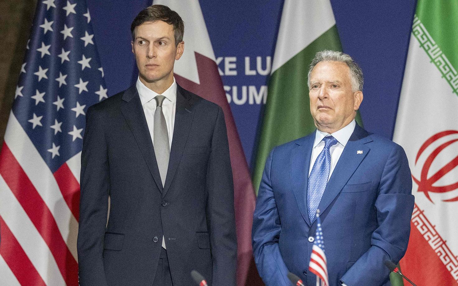 USA president Donald Trumpi väimees Jared Kushner ja presidendi erisaadik Steve Witkoff