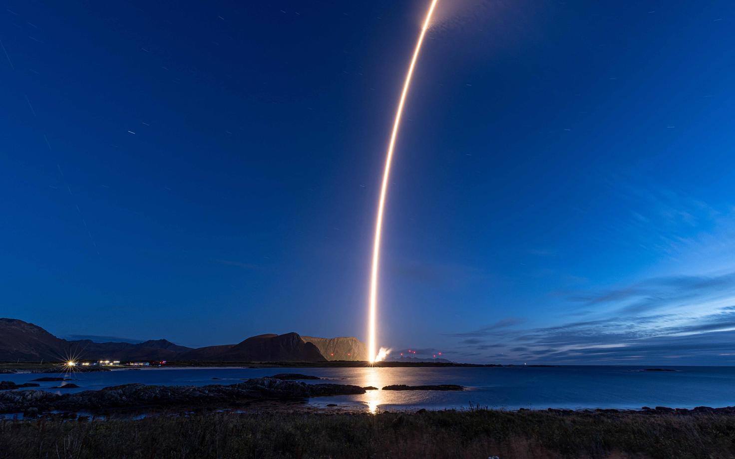 Saksamaa ettevõte Isar Aerospace saatis Norrast orbiidile raketi.