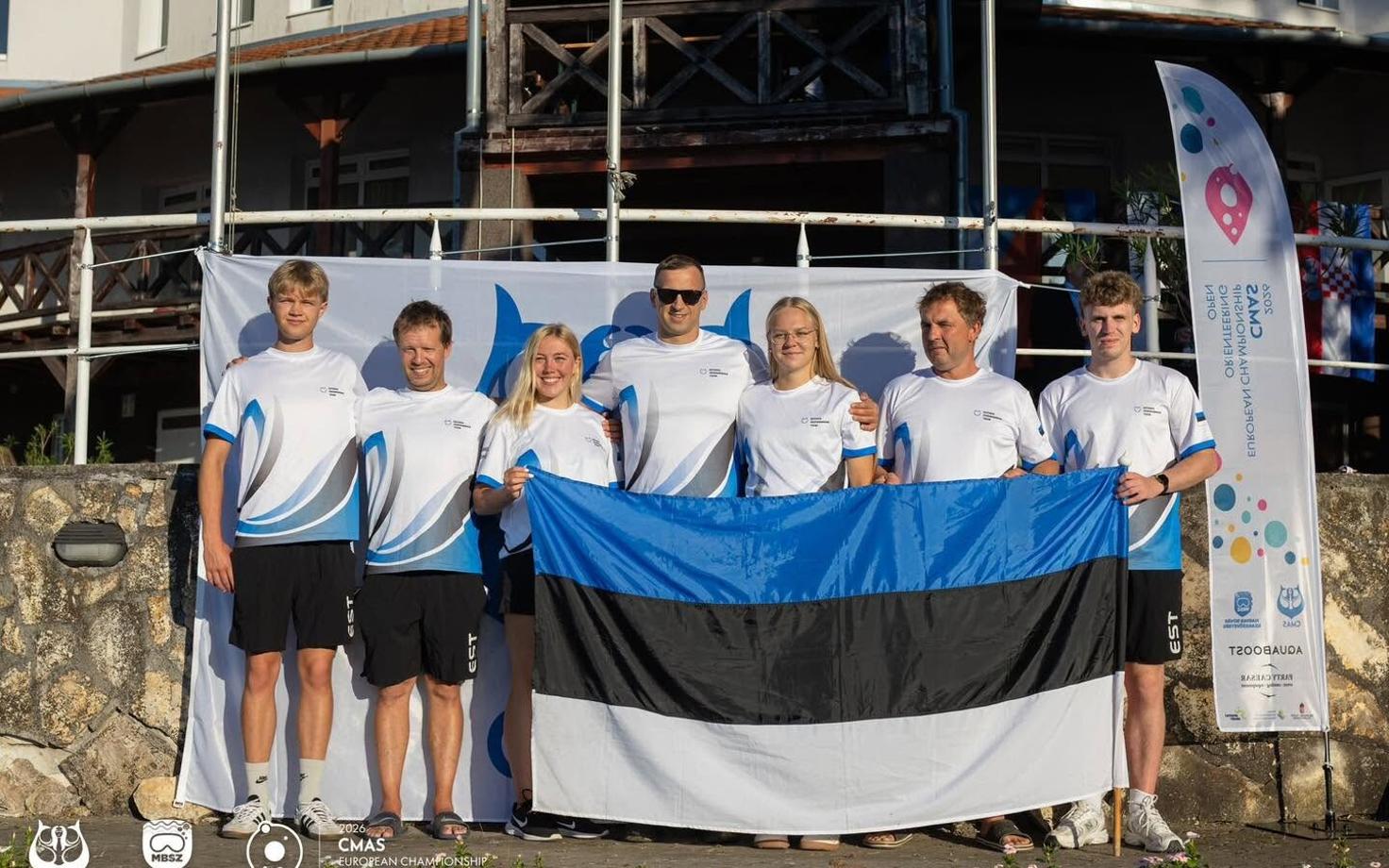 Eesti koondis allveeorienteerumise EM-il