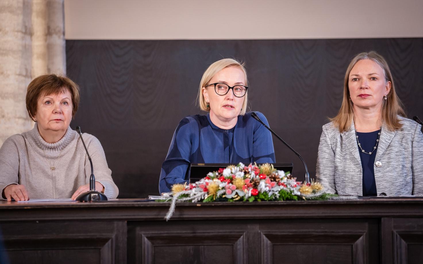 Maie Kitsing, Kristina Kallas ja Gunda Tire