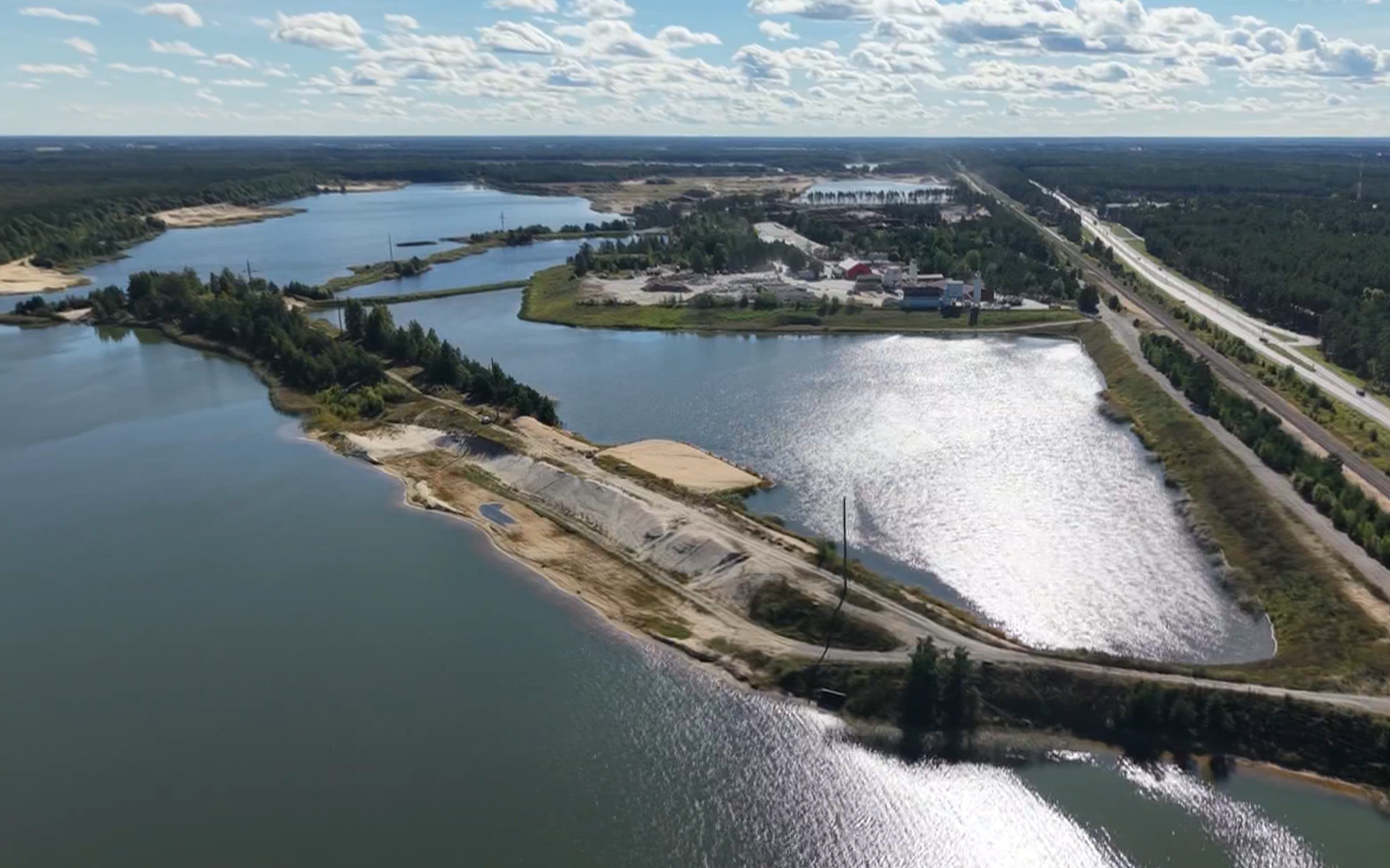 The yet-unofficially named Toomiku Lake in Saku Municipality, just outside Tallinn. September 2026.