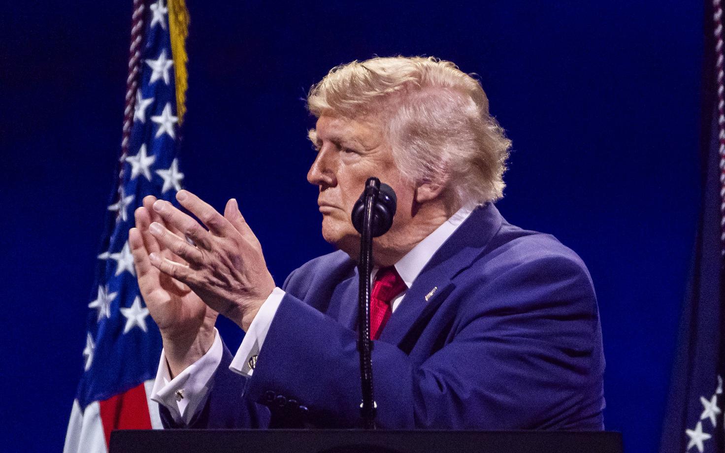 USA president Donald Trump.